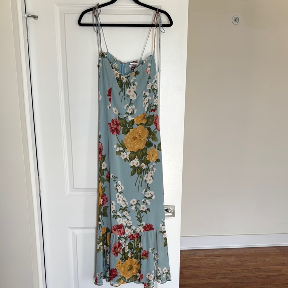 Reformation Spaghetti Strap Maxi Dress
